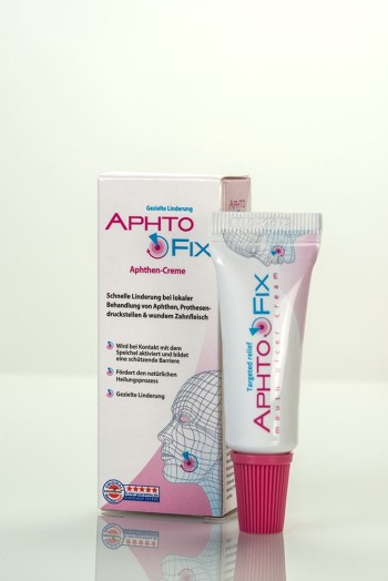 AphtoFix Aphten-Creme, Einzel-Tube mit 10 g oder im Theken-Display mit 11 Tuben