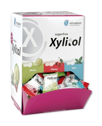 Xylitol Drops zuckerfreie Zahnpflegebonbons, 3 Geschmacksrichtungen