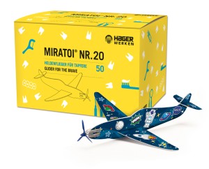 Miratoi Nr. 20, Flugzeuge aus Styropor, 50 Stück