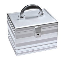 BDT TR-Box Transport- und Aufbewahrungsbox für Artikulatoren Ausführung in Aluminiumdesign