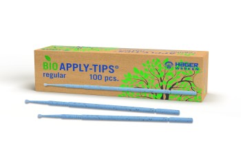Bio Apply-Tips, feine Applikationsstäbchen, biologisch abbaubar, in 3 Größen, je 100 Stück