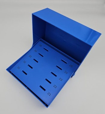 Border-Lock autoklavierbar Abdrucklöffel, unbezahnt, Set, 10 Stück