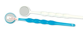Brillant Anti Fog Einmalmundspiegel, Ø: 19 mm, blau oder weiß, je 50 Stück