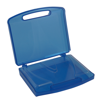 Aufbewahrungsbox, neutral, Premiumaufbissschienen, 10 Stück