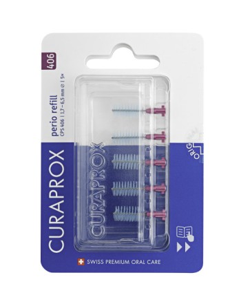 Curaprox CPS 405 - 410 perio, je 4 bzw. 5 Stück