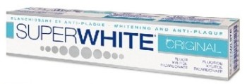 SUPERWHITE Original, weißende Zahnpaste, Tube mit 75 ml