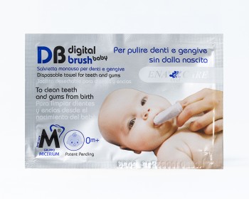 Digital Brush Ena oral Care, Reinigungstücher für unterwegs, 1 Pack mit 5 Stück