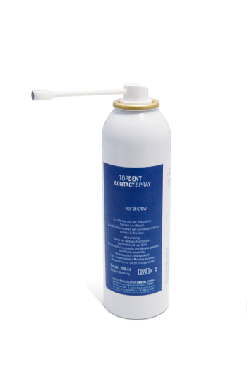 Topdent Contact Spray / Okklusions Spray, hellgrün, rot oder weiß, je 200 ml