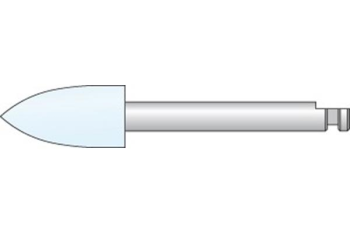 Kenda Composite Microfill Polierer, gelb / blau, je 100 Stück