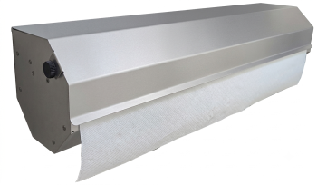 Medizinalrollenhalter für Rollen mit 50 m x 590 mm Breite, Edelstahl, 1 Stück