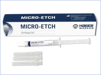 Micro Etch-Spritze, 37%iges Phosphorsäure-Gel, 2 ml-Spritze mit 3 Kanülen 152284