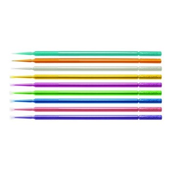 Microbrush Plus Applikatoren im Nachfüllpack, verschiedene Farben und Größen, je 100 Stück