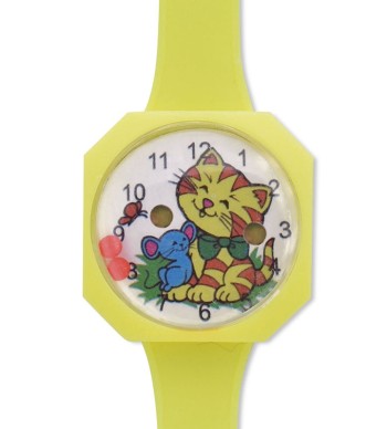 Miratoi Nr. 7, Bunte Armbanduhren mit Geduldsspiel, 80 Stück