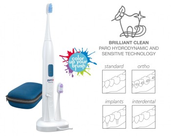 paro sonic G3 Fullset, elektrische Schallzahnbürste 760, weiß, 1 Stück