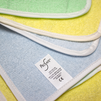 SafeDrape Gesichtsabdecktücher, waschbar, verschiedene Farben, je 12 Stück