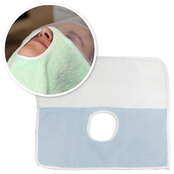 SafeDrape Gesichtsabdecktücher, waschbar, verschiedene Farben, je 12 Stück