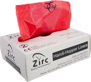 Zirc Handi Hopper Abfallsammler / Abfalleimer, beige oder grau