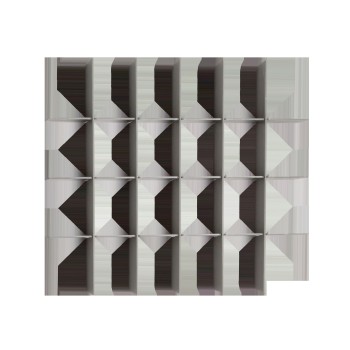 Zirc Trennwände für Materialwannen, grau, 8 Einzelteile, 1 Stück