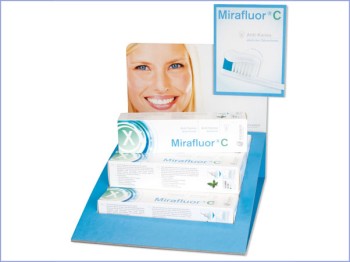Mirafluor C Zahncreme, 100 ml-Tube oder Display
