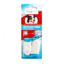 Bogadent ANTI-PLAQUE-FINGER, Microfaser-Fingerling für Hunde, 2 Stück Bogadent ANTI-PLAQUE-FINGER, Microfaser-Fingerling für Hunde, 2 Stück