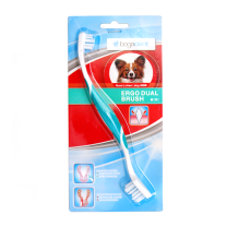 Bogadent ERGO DUAL BRUSH, doppelendige Zahnbürste für Hunde, mini oder normal, je 1 Stück Bogadent ERGO DUAL BRUSH, doppelendige Zahnbürste für Hunde, mini oder normal, je 1 Stück
