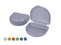 Dento-Box I, GLITZER, Höhe: 2,5 cm, verschiedene Farben, 12 Stück sortiert