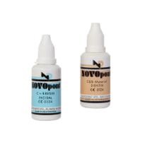 Novopont Pulver, transparent, F80T, Hartkunststoff zur Verblendung von Kronen und Brücken, 25 g