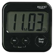 Regent Labortimer / Labor-Uhr, schwarz, 1 Stück (solange Vorrat reicht!)