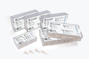 3wedge Interdentalkeile aus Holz Small, Skinny, Large, Jumbo, je 1 Packung