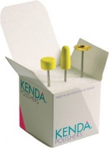 Kenda Yellow-Line Polierer, verschiedene Formen, je 3 Stück