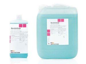 BevistoSoap, Apple, flüssige Cremeseife für alle gängigen Druckspendersystem mit Apfelduft,
