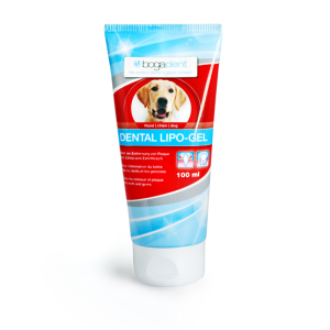 Bogadent DENTAL LIPO GEL, Zahnreinigungs-Gel für Hunde, 100 ml