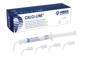 Calci-Line, gebrauchsfertige Calciumhydroxidpaste (45 %), mit 2-ml-Spritze und 5 Kanülen