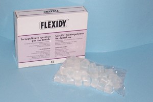 FLEXIDY 80 Technopolymer, transparent, 60 Stück, 350 g