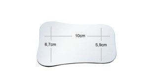 Fotospiegel, Chrom oder Titan, verschiedene Ausführungen, je 1 Stück