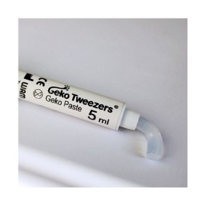 Geko Tweezers Klebepaste, 5 ml-Spritze