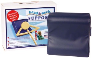 HEAD & NECK SUPPORT, Komfortkissen / Kopfstütze, verschiedene Farben, je 1 Stück
