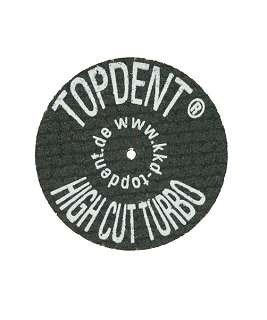 Topdent HIGH CUT Turbo Trennscheibe für Cr-Co (Modellguss) <22398M / 22398MB>