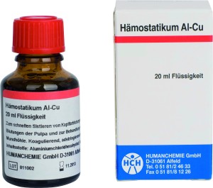 Hämostatikum Al-Cu, 20 ml Flüssigkeit