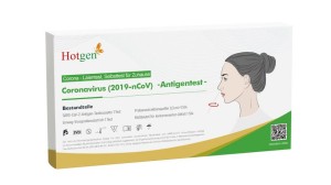 Hotgen Coronavirus Antigen Laientest, Testkit für Laien, 1 Kit