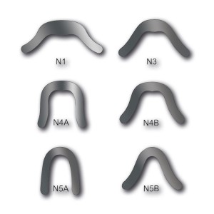 Dentatus Matrizenbänder Nyström, N1, N3, N4A, N4B, N5A, N5B, je 12 Stück