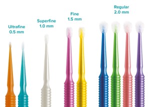 Microbrush Plus Applikatoren, verschiedene Farben und Größen, je 100 Stück