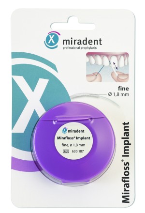 Mirafloss Implant, fine oder medium, im Spender, je 1 Stück
