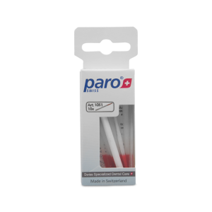 paro Brush Sticks, Kunststoffkeile beflort, 10 Stück