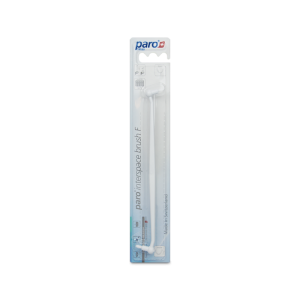 paro interspace brush F, Handgriff mit 2 Einbüschelbürsten, 1 Stück