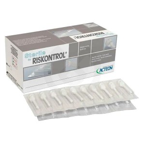 Riskontrol STERIL, sterile Einwegansätze, weiß, 100 Stück