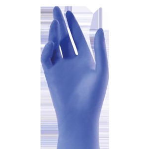 SafeTouch Advanced SLIM, Nitrilhandschuhe, puderfrei, violett-blau, Größe XS - XL, je 100 Stück