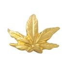 TW 46 / TW46 Twizzler, Cannabis, 22 kt. Gold oder 18 kt. Weißgold, 1 Stück