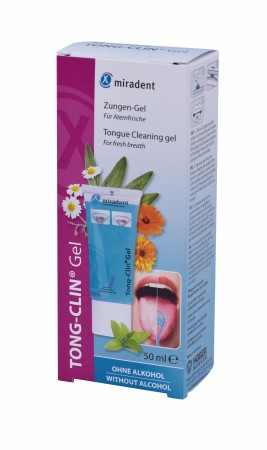 Tong-Clin Gel, Zungengel mit sanftem und pflegendem Reinigungseffekt, 50 ml, 1 Tube