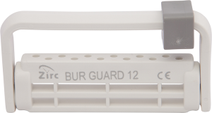 Zirc 12-Loch Bur Guard Bohrerständer für 12 Instrumente